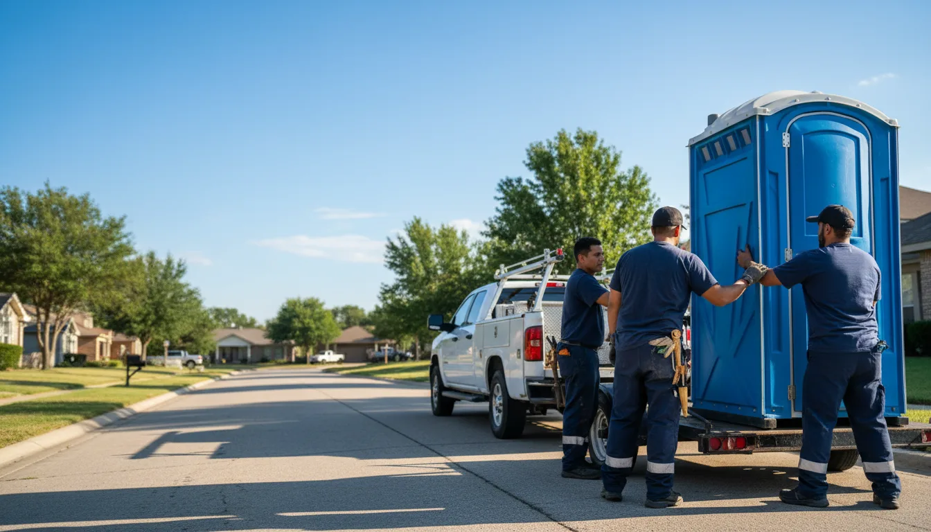 Portable Toilet Rental in Dawson, TX near me